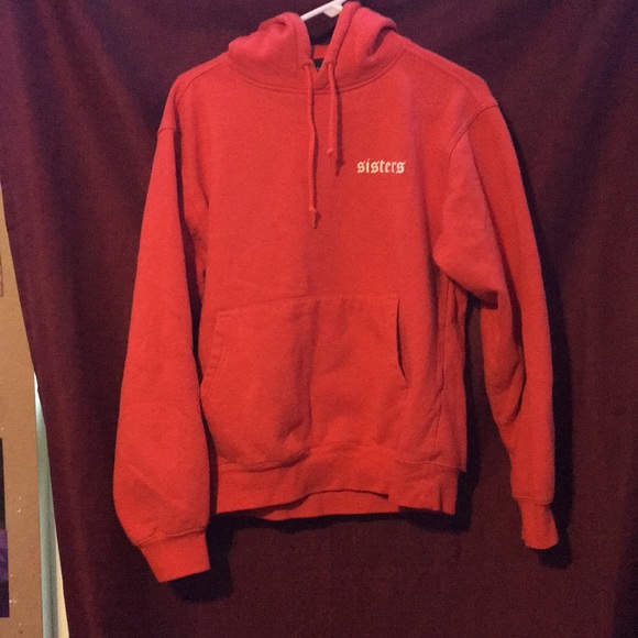 james charles red hoodie